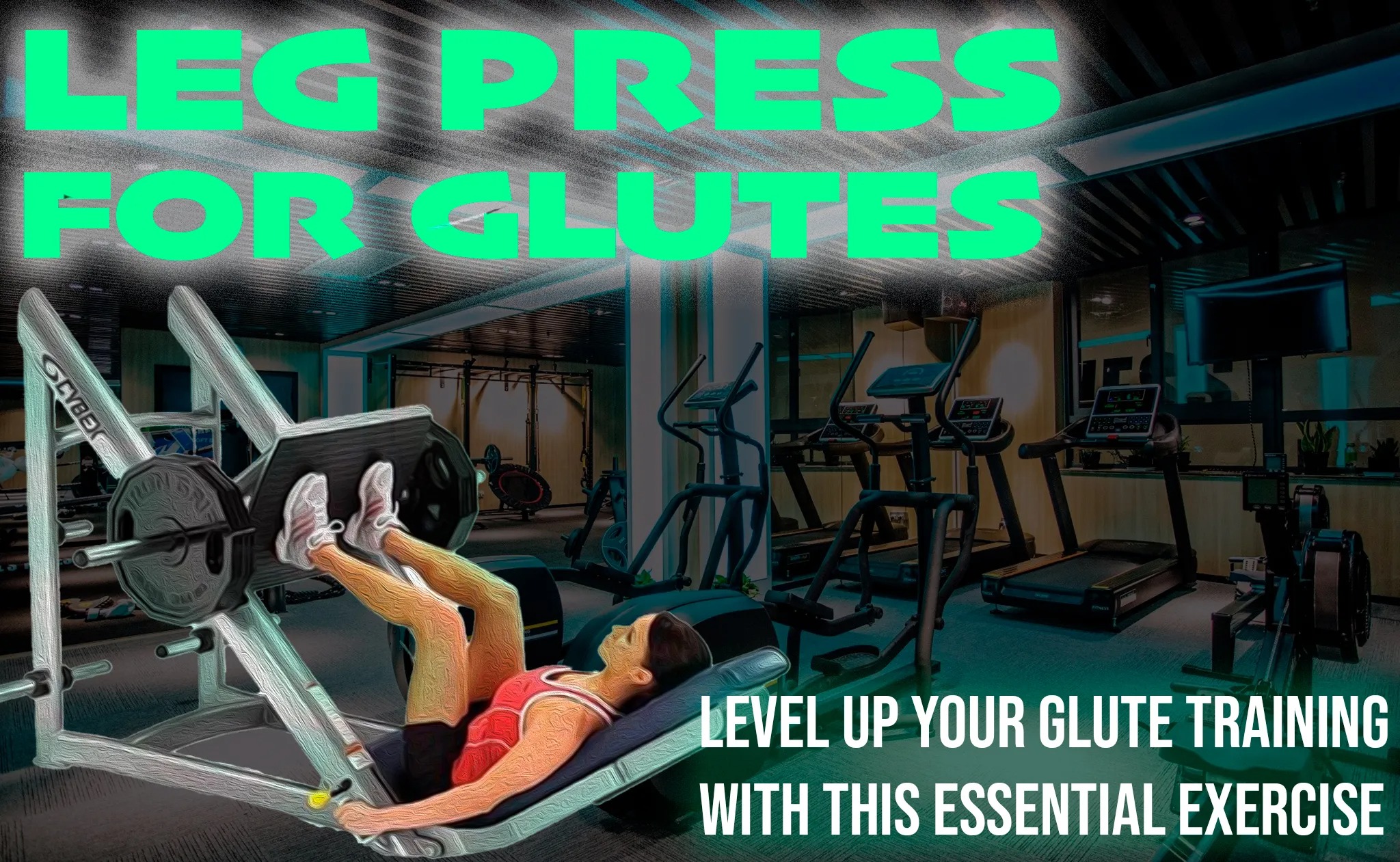 leg press for glutes result